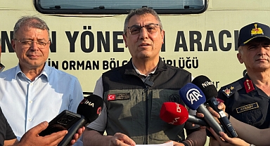 Vali Toros, Mersin'deki orman yangınları ile ilgili bilgi verdi